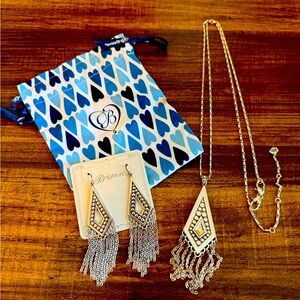Brighton necklace and earring set